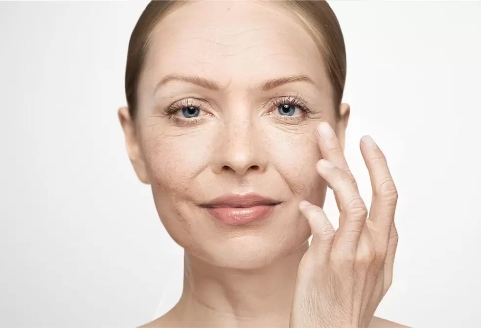 Gesichtsfalten und deren Beseitigung mit Eudalie-Creme